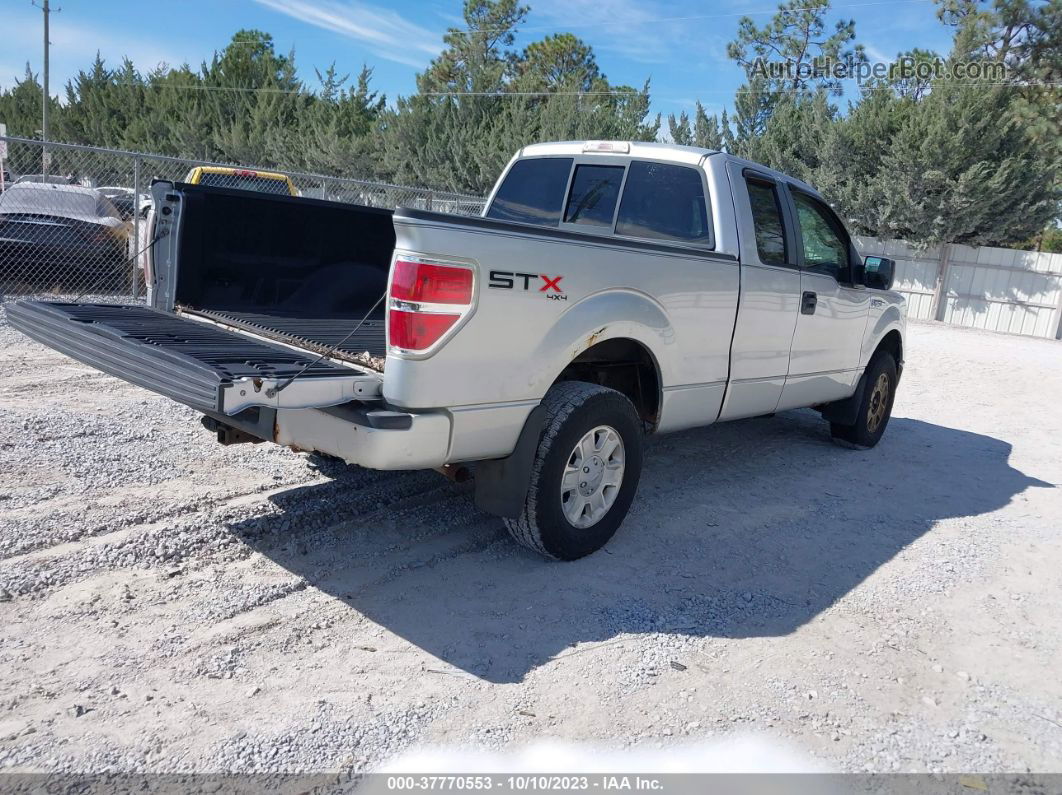 2010 Ford F-150 Xl/stx Silver vin: 1FTEX1EW5AFA70869