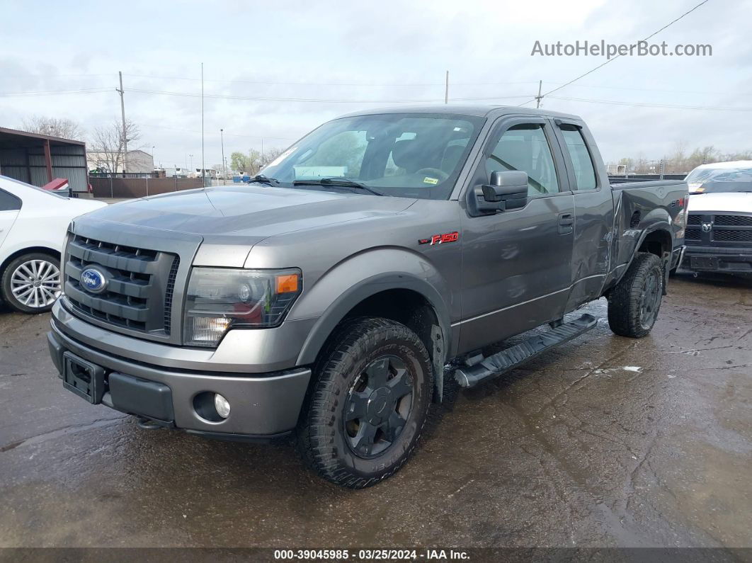 2010 Ford F-150 Stx Silver vin: 1FTEX1EW7AFB16766