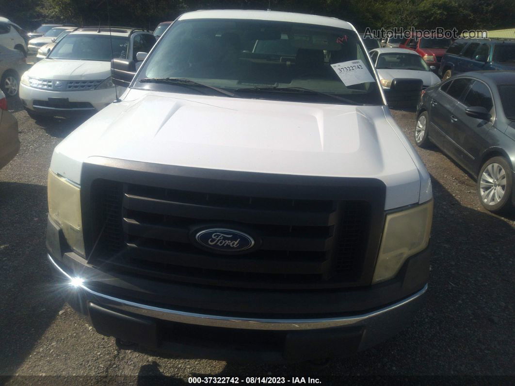 2010 Ford F-150 Xl/stx White vin: 1FTEX1EW7AKE69547