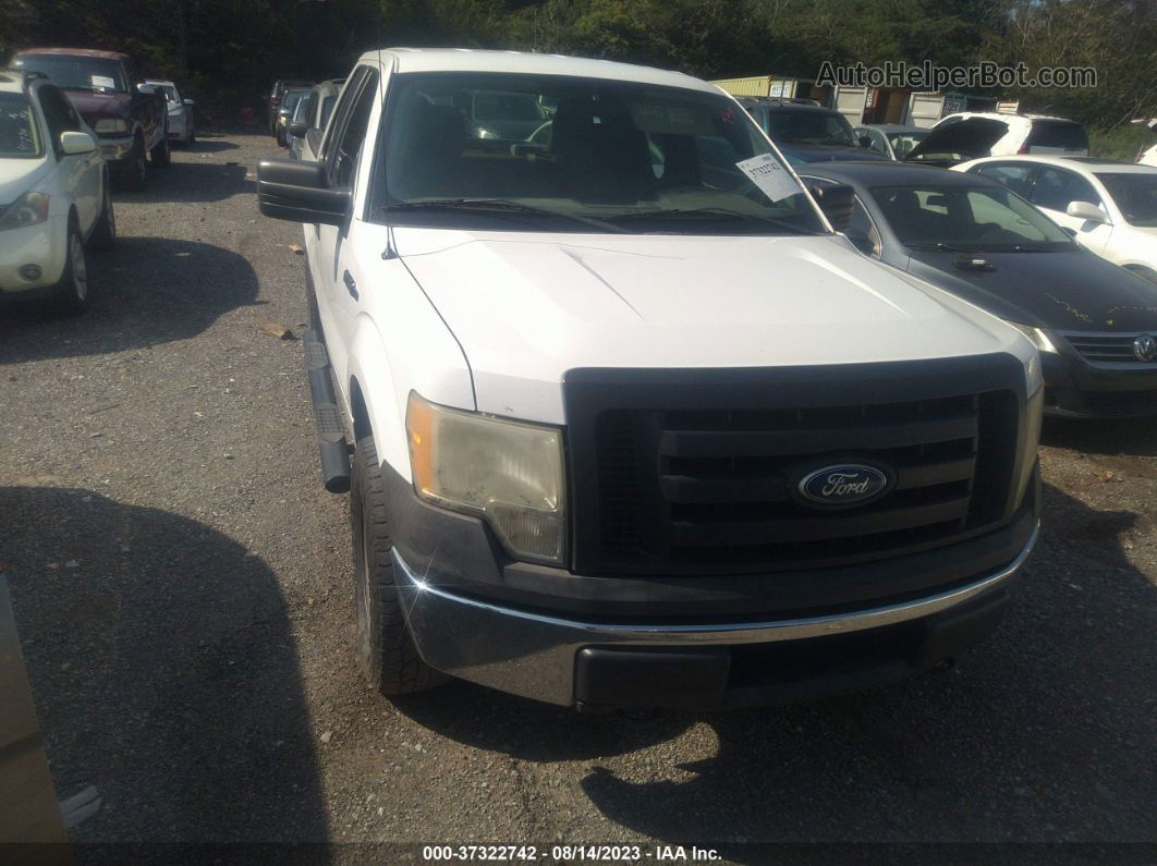 2010 Ford F-150 Xl/stx White vin: 1FTEX1EW7AKE69547