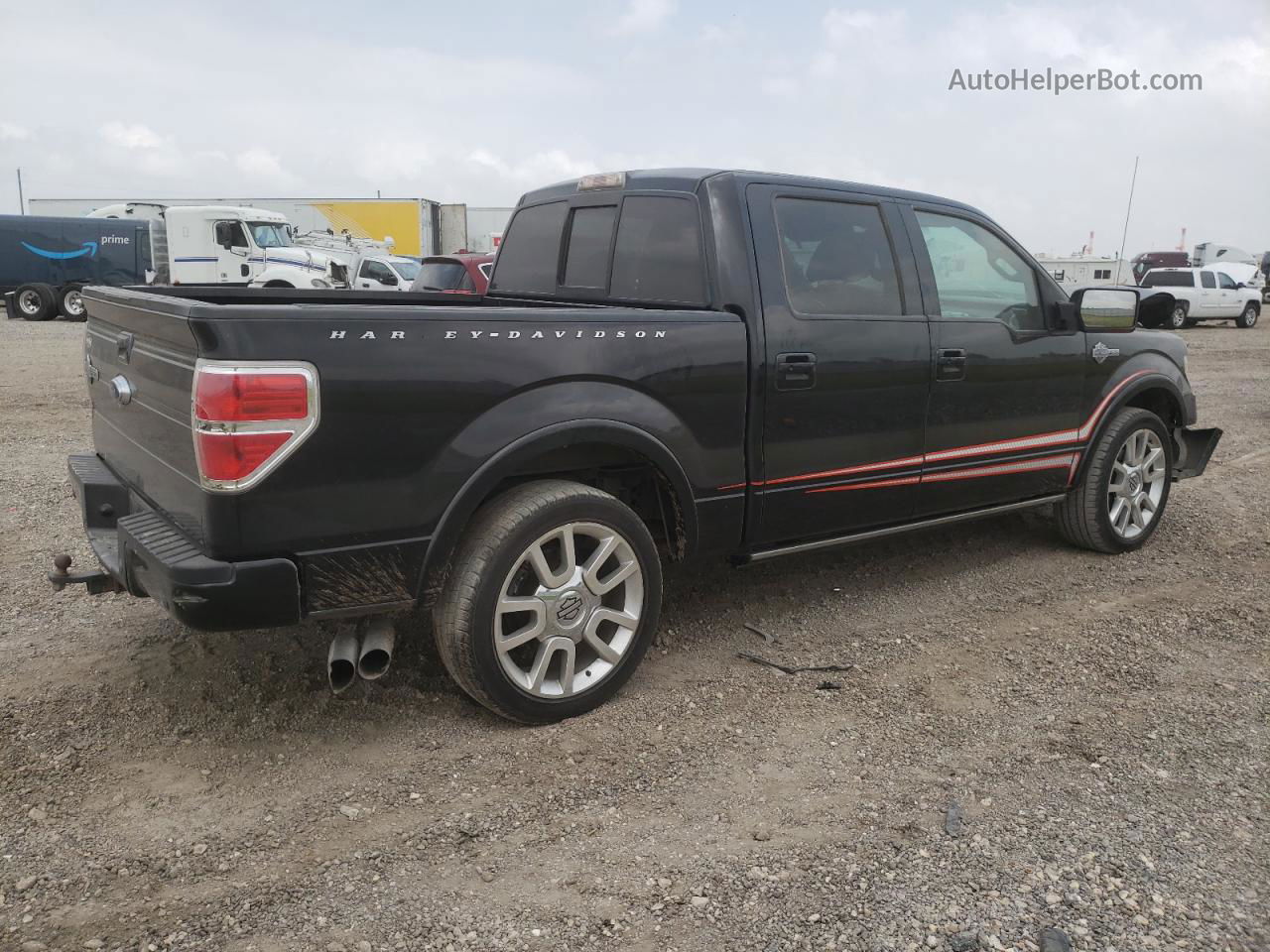 2011 Ford F150 Supercrew Black vin: 1FTFW1C6XBFA50290