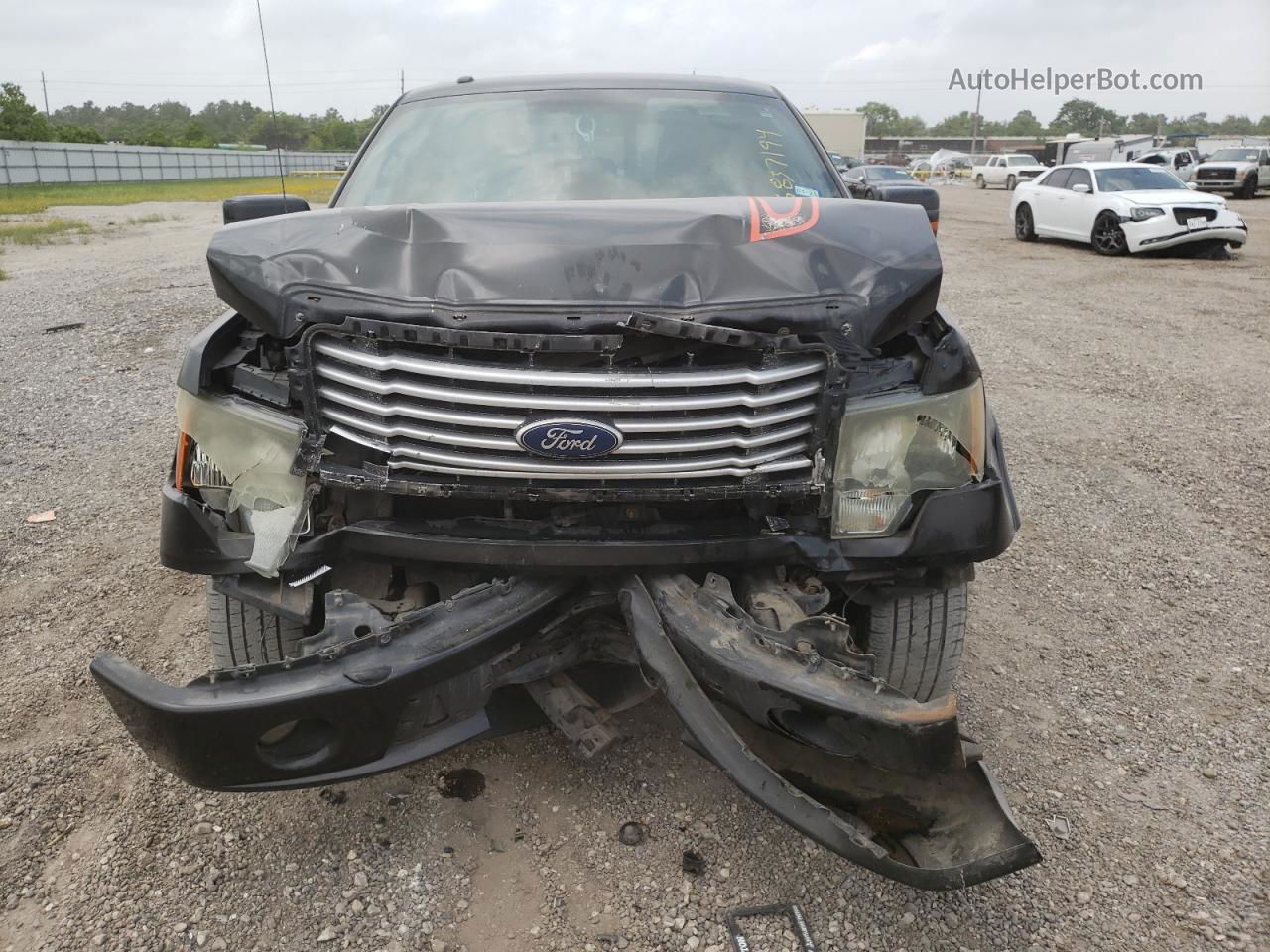 2011 Ford F150 Supercrew Black vin: 1FTFW1C6XBFA50290