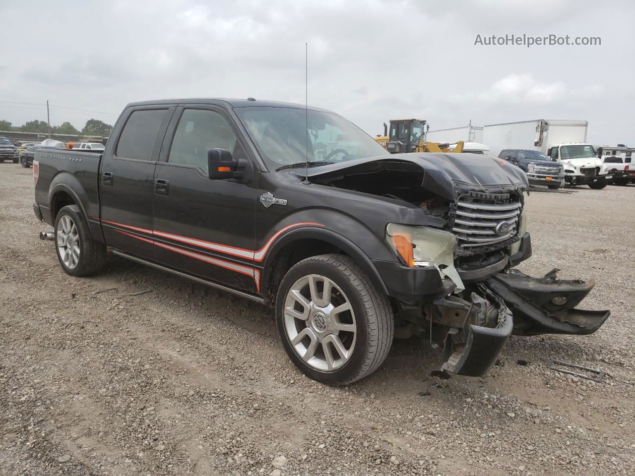 2011 Ford F150 Supercrew Black vin: 1FTFW1C6XBFA50290