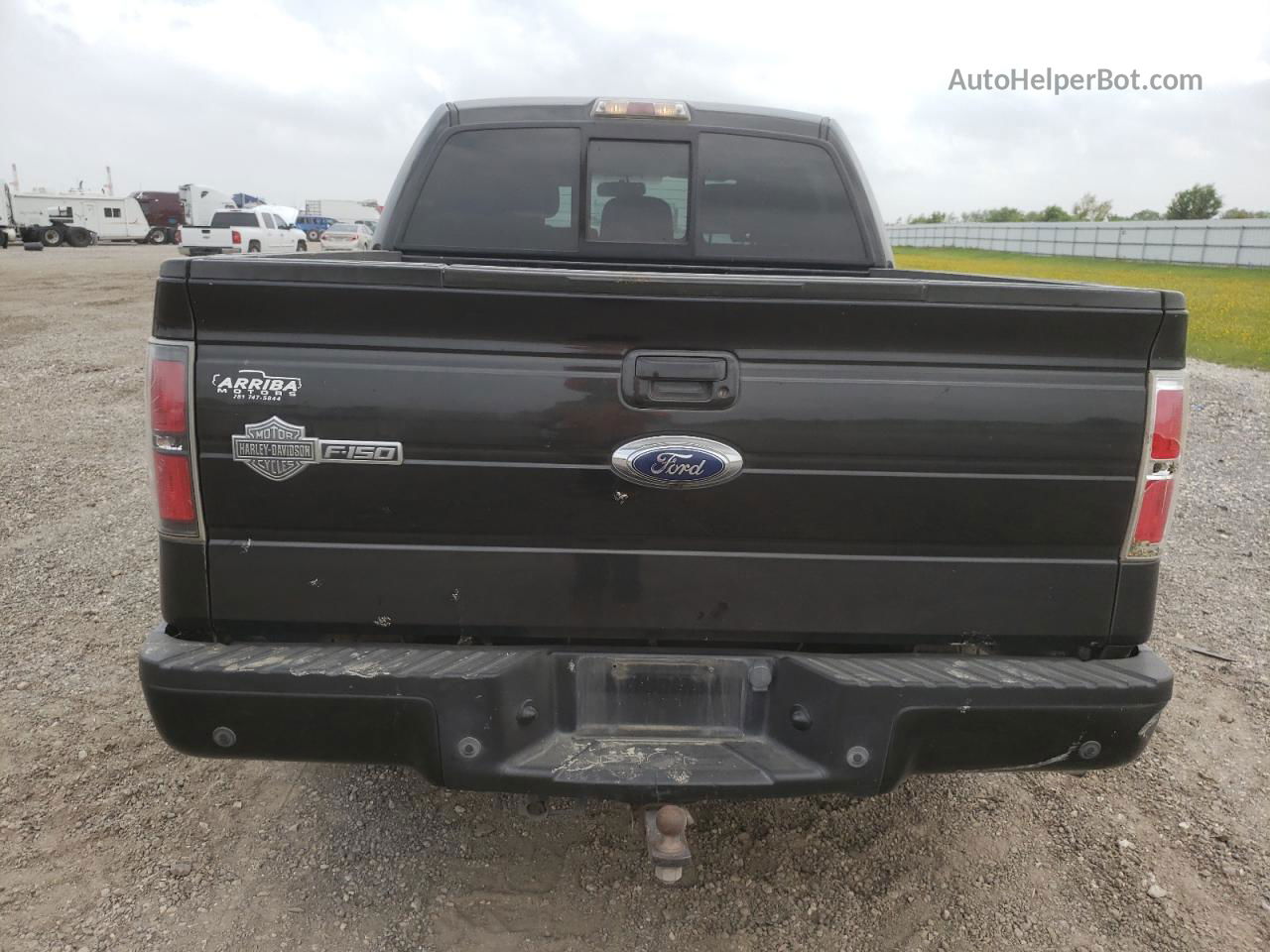 2011 Ford F150 Supercrew Black vin: 1FTFW1C6XBFA50290