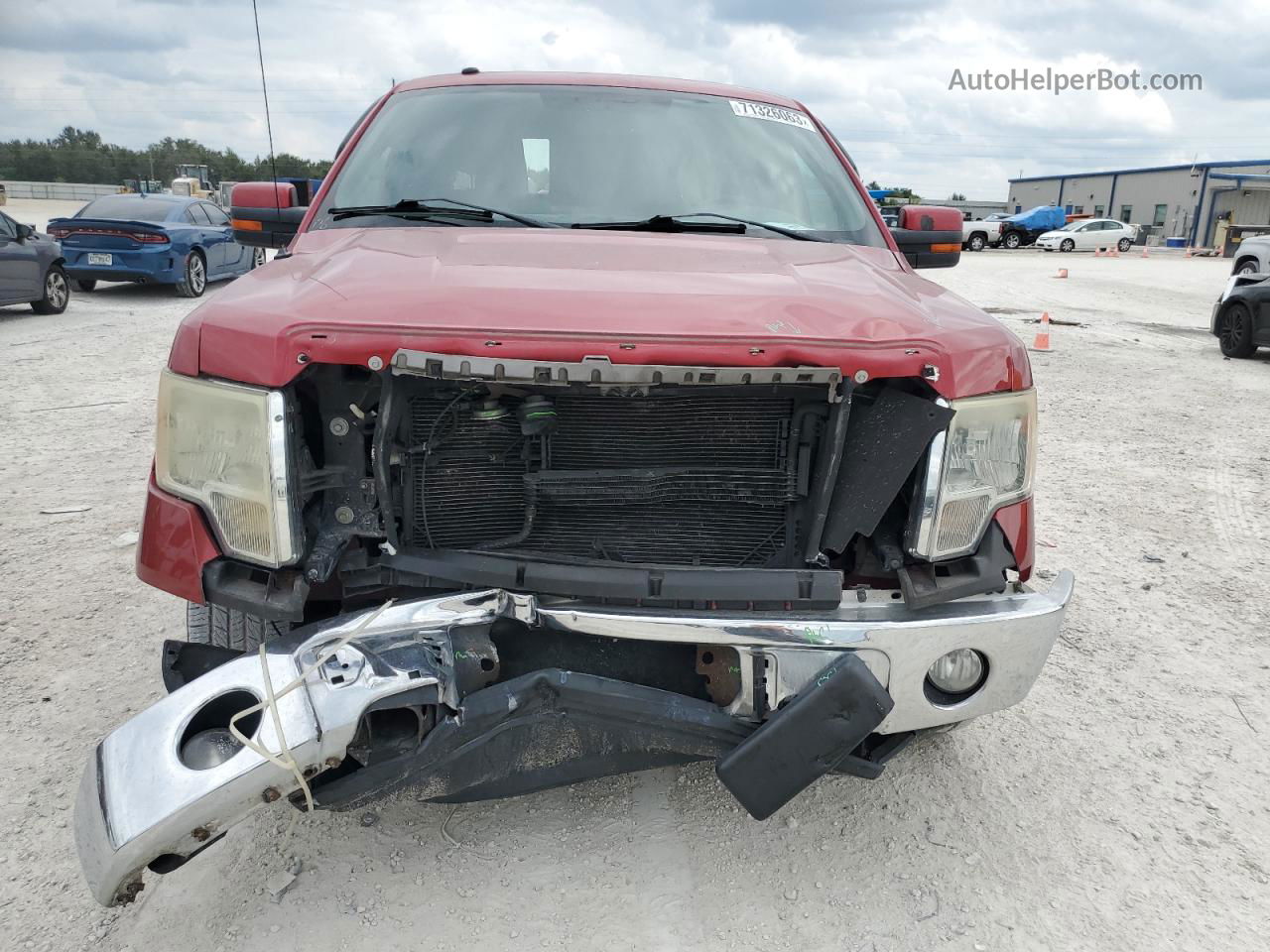 2011 Ford F150 Supercrew Red vin: 1FTFW1CF0BFA34406