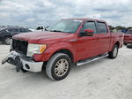 2011 Ford F150 Supercrew Красный vin: 1FTFW1CF0BFA34406