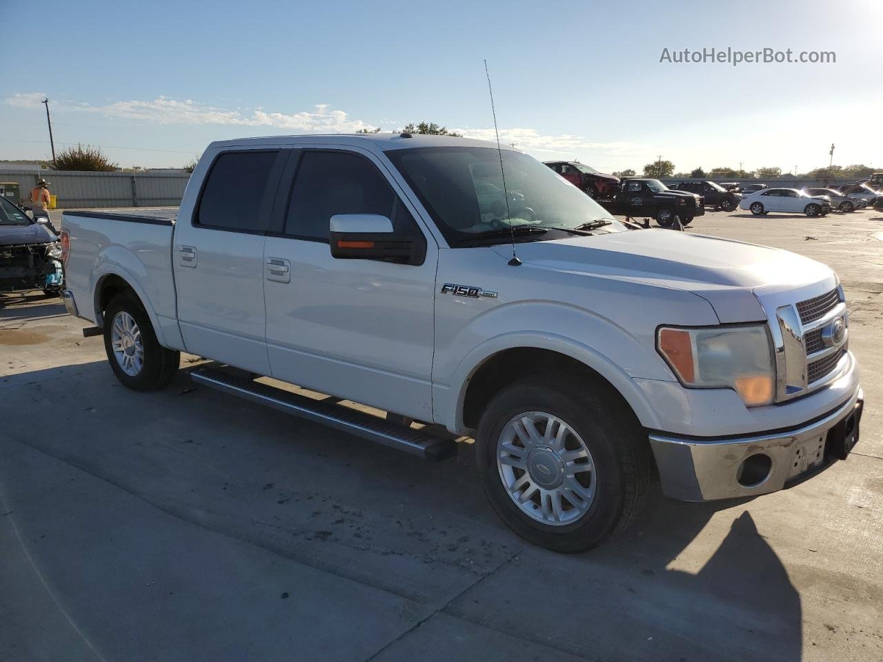 2011 Ford F150 Supercrew White vin: 1FTFW1CF0BFD40991