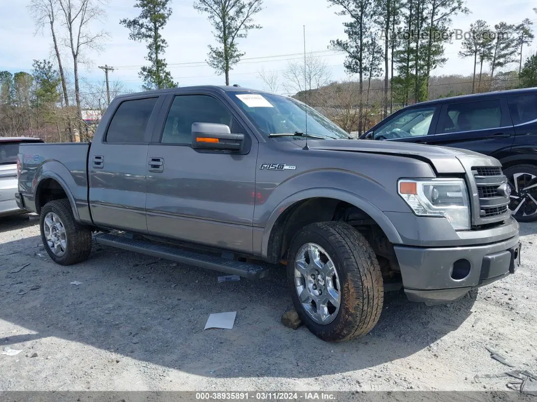 2014 Ford F-150 Fx2 Gray vin: 1FTFW1CF0EFC62829