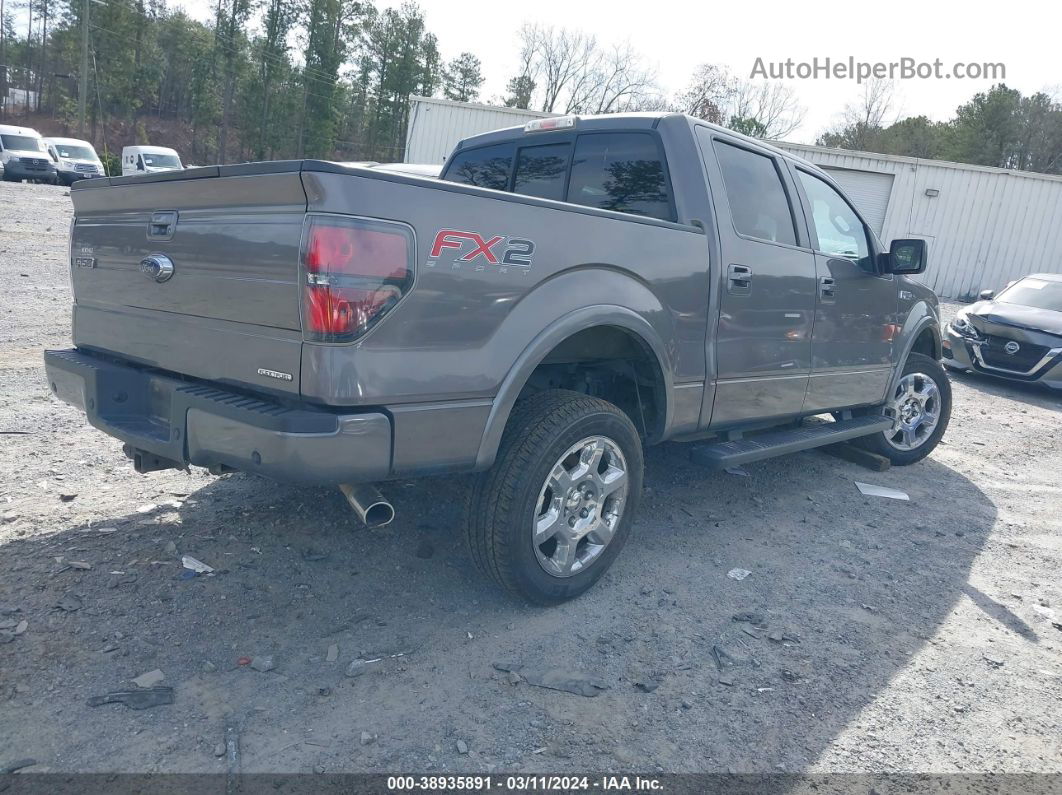 2014 Ford F-150 Fx2 Gray vin: 1FTFW1CF0EFC62829