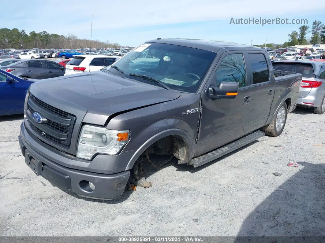 2014 Ford F-150 Fx2 Gray vin: 1FTFW1CF0EFC62829