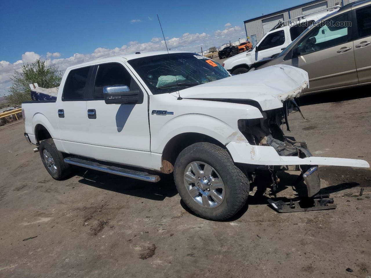 2011 Ford F150 Supercrew White vin: 1FTFW1CF1BFB42243