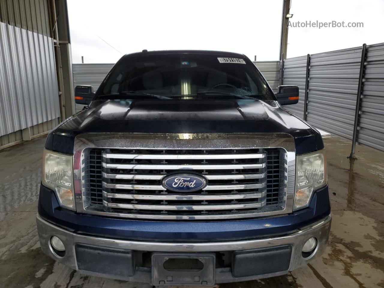 2011 Ford F150 Supercrew Blue vin: 1FTFW1CF2BFD26851