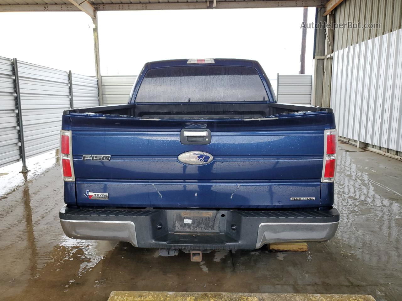 2011 Ford F150 Supercrew Blue vin: 1FTFW1CF2BFD26851
