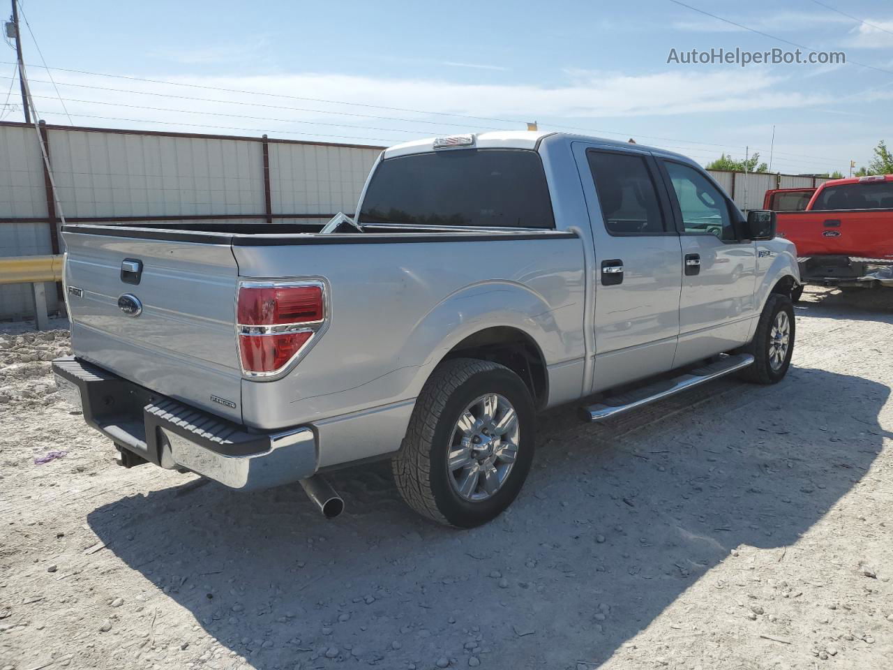 2011 Ford F150 Supercrew Silver vin: 1FTFW1CF2BKD23861