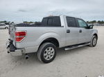 2014 Ford F150 Supercrew Silver vin: 1FTFW1CF2EKF69751