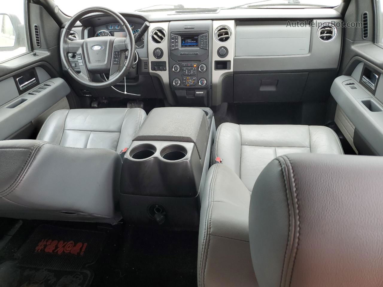 2014 Ford F150 Supercrew Серебряный vin: 1FTFW1CF2EKF69751