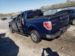 2011 Ford F150 Supercrew Blue vin: 1FTFW1CF3BFA32018