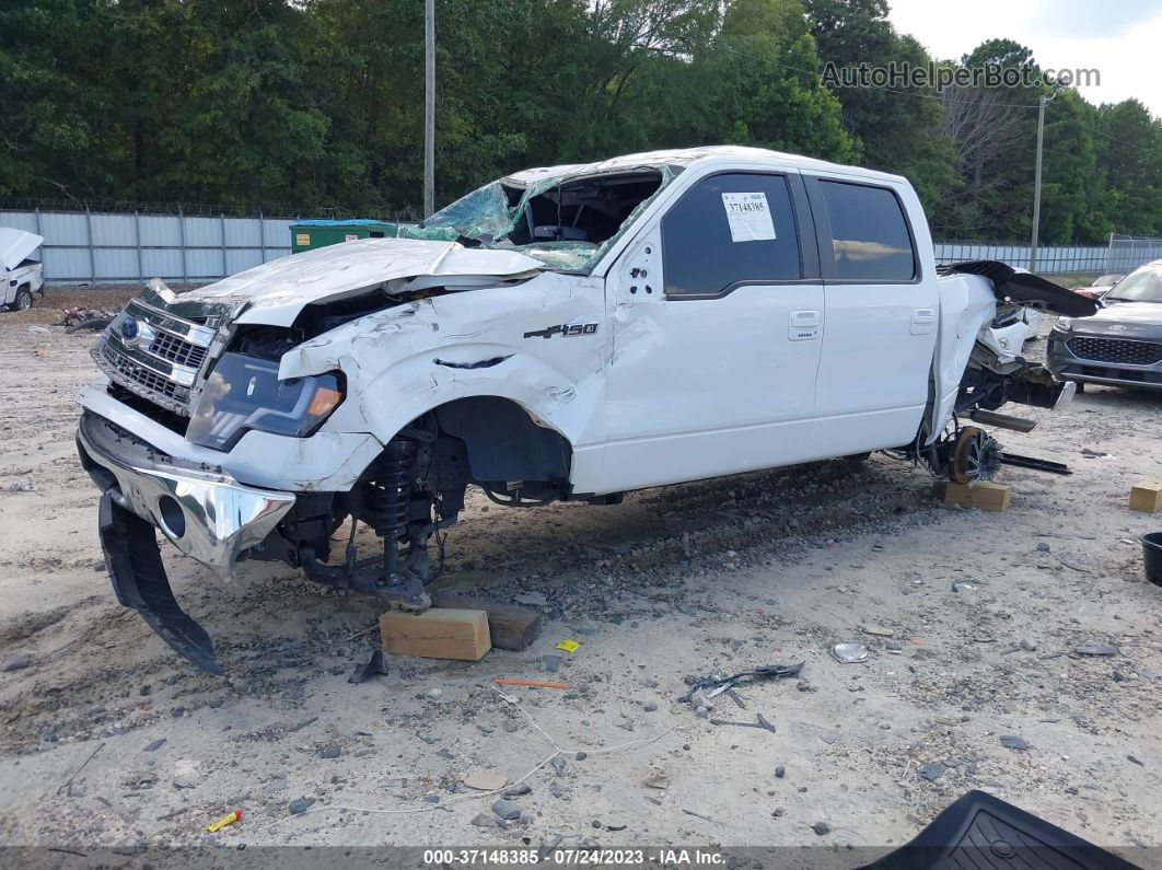 2014 Ford F-150 Xl/stx/xlt/fx2/lariat White vin: 1FTFW1CF3EKD51446