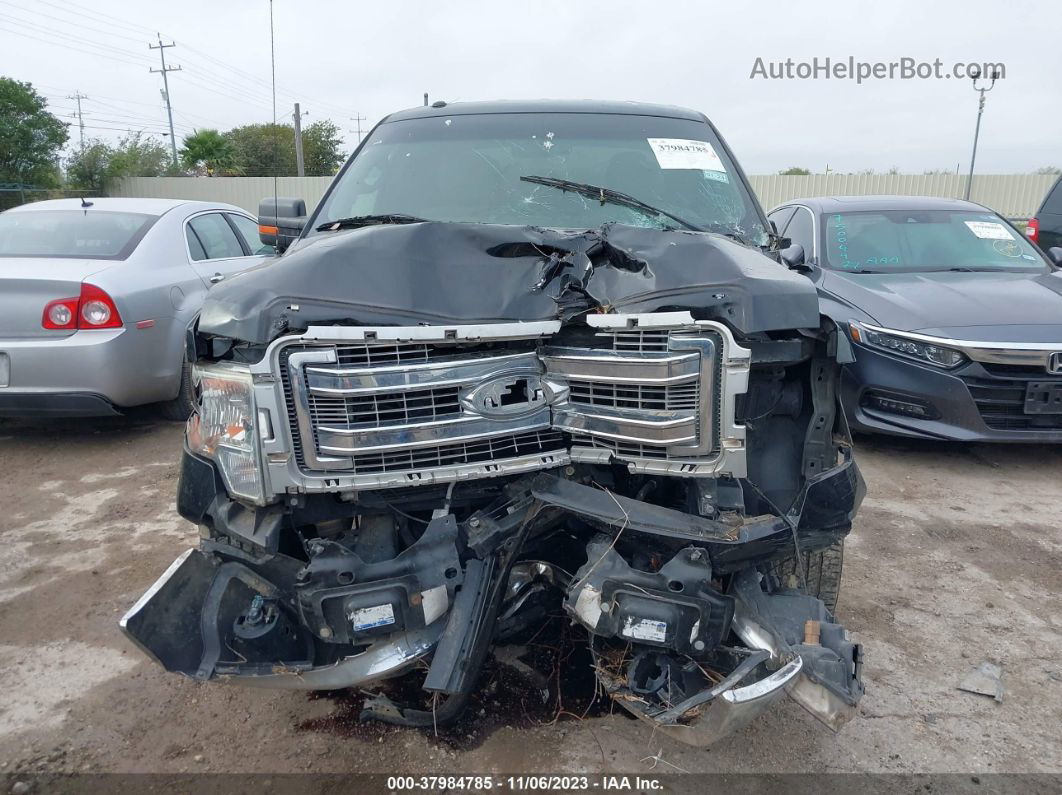 2014 Ford F-150 Xlt Black vin: 1FTFW1CF3EKF90561