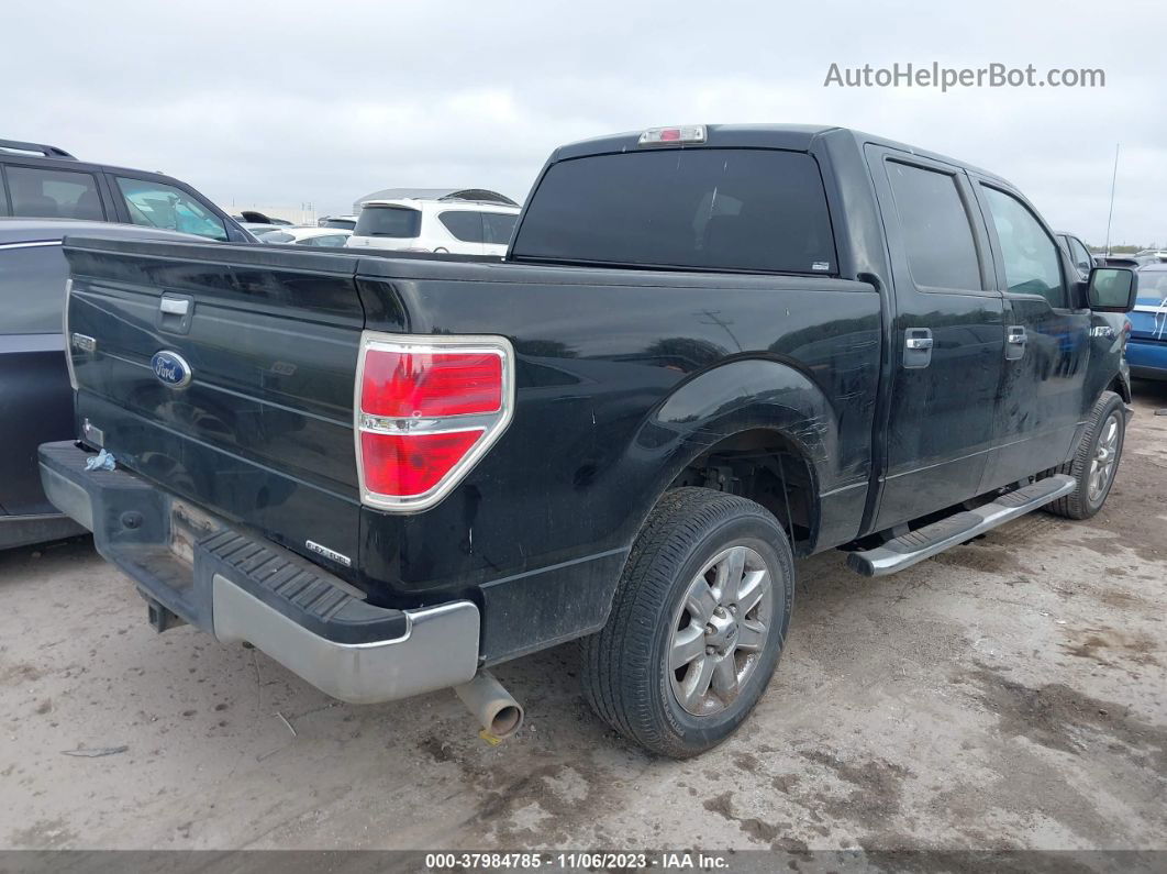 2014 Ford F-150 Xlt Black vin: 1FTFW1CF3EKF90561