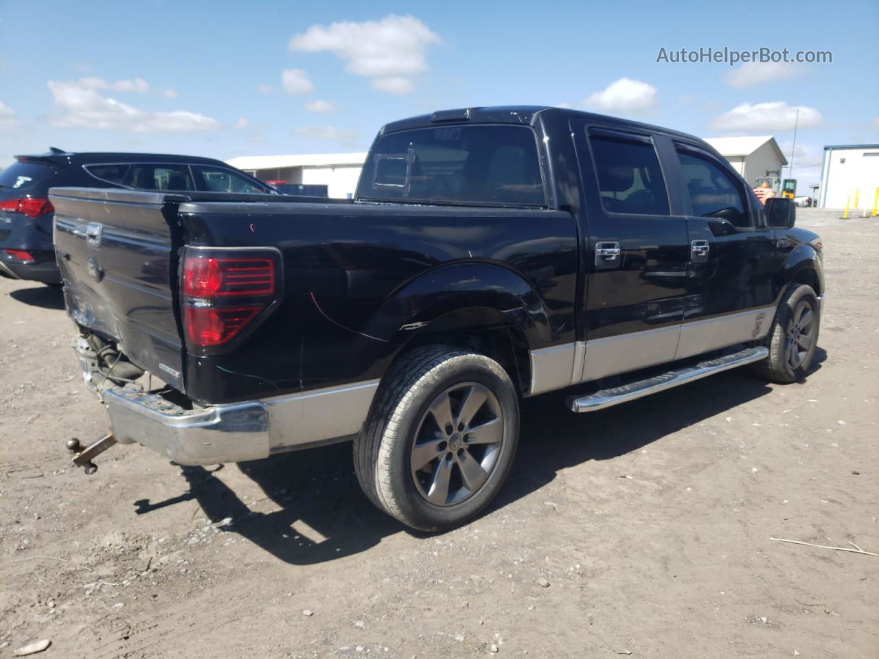 2014 Ford F150 Supercrew Black vin: 1FTFW1CF4EKD01199