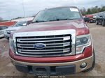 2014 Ford F-150 Lariat Темно-бордовый vin: 1FTFW1CF4EKE61731