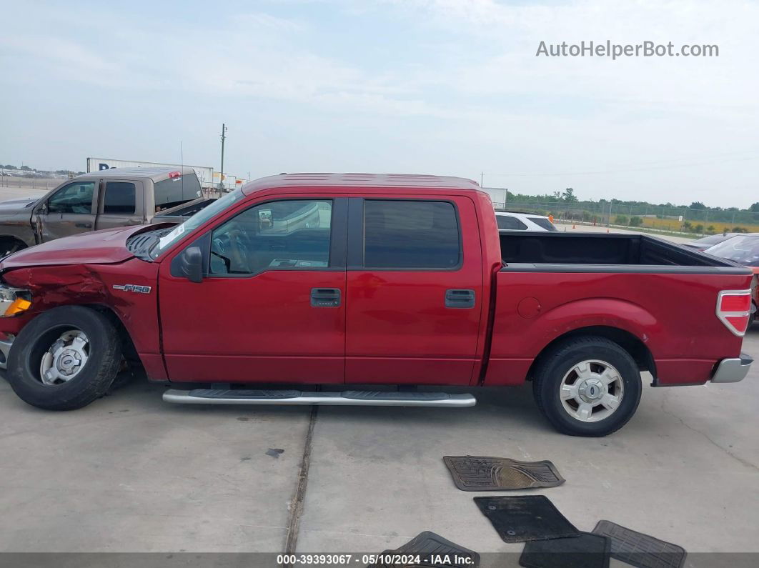 2014 Ford F-150 Xlt Red vin: 1FTFW1CF5EFA27813