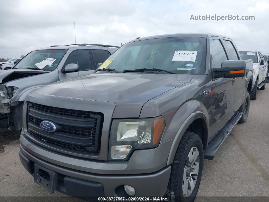 2014 Ford F-150 Fx2 Gray vin: 1FTFW1CF5EKD30338