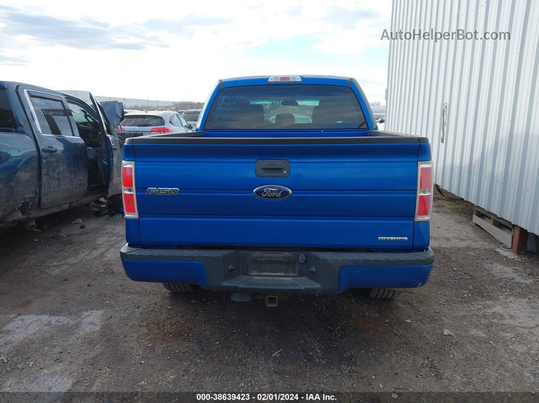 2014 Ford F-150 Stx Blue vin: 1FTFW1CF5EKF21029