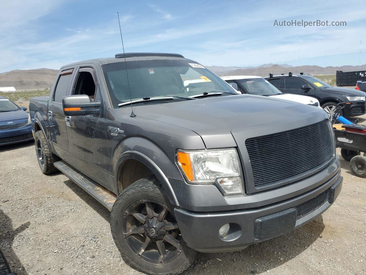 2011 Ford F150 Supercrew Угольный vin: 1FTFW1CF6BKD59200