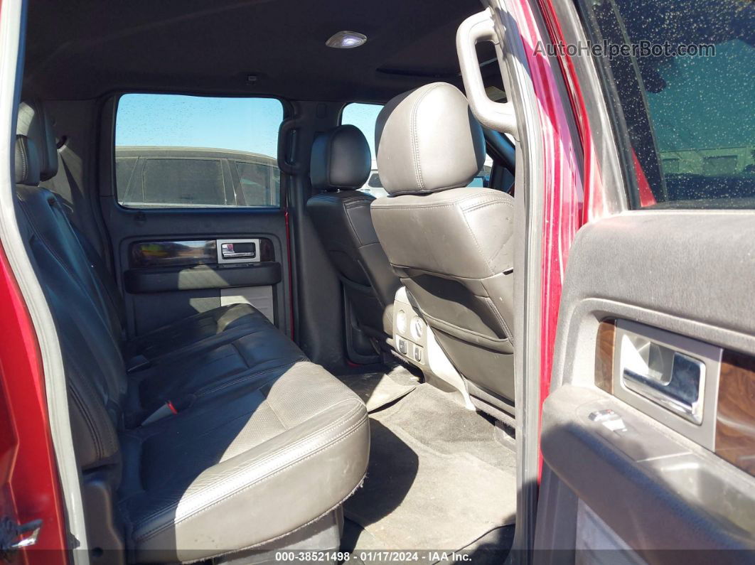 2014 Ford F-150 Platinum Red vin: 1FTFW1CF6EFB16712