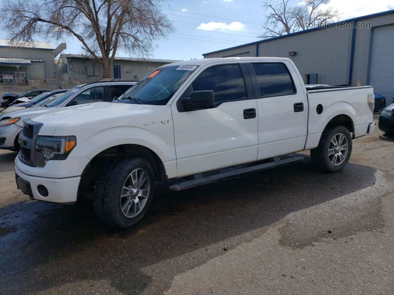 2014 Ford F150 Supercrew White vin: 1FTFW1CF6EKE39018