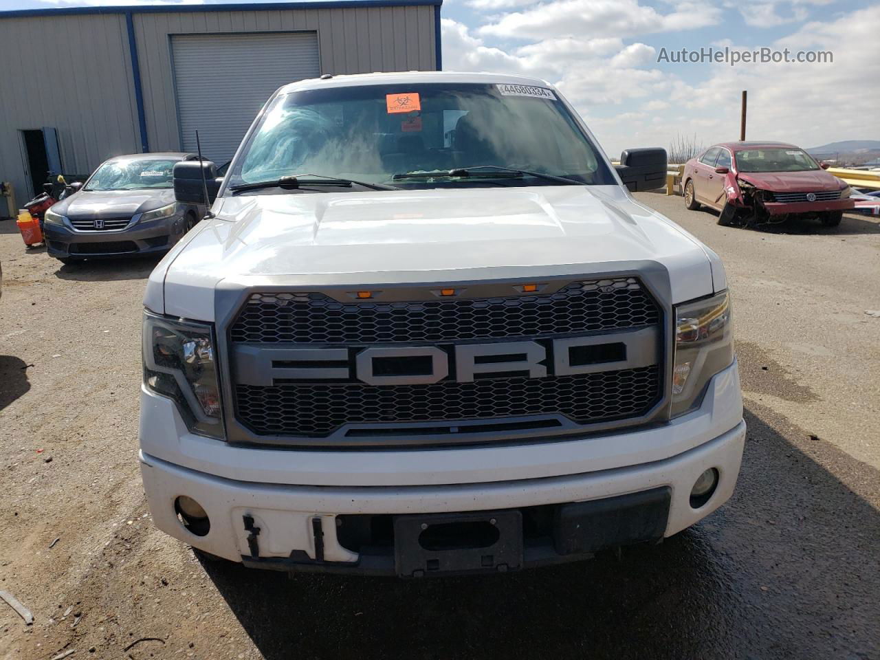 2014 Ford F150 Supercrew White vin: 1FTFW1CF6EKE39018