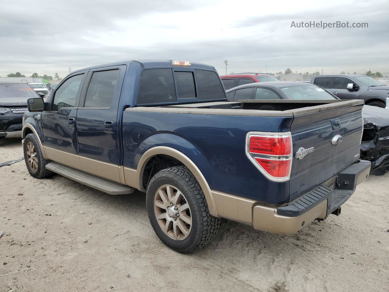 2014 Ford F150 Supercrew Двухцветный vin: 1FTFW1CF6EKF04028