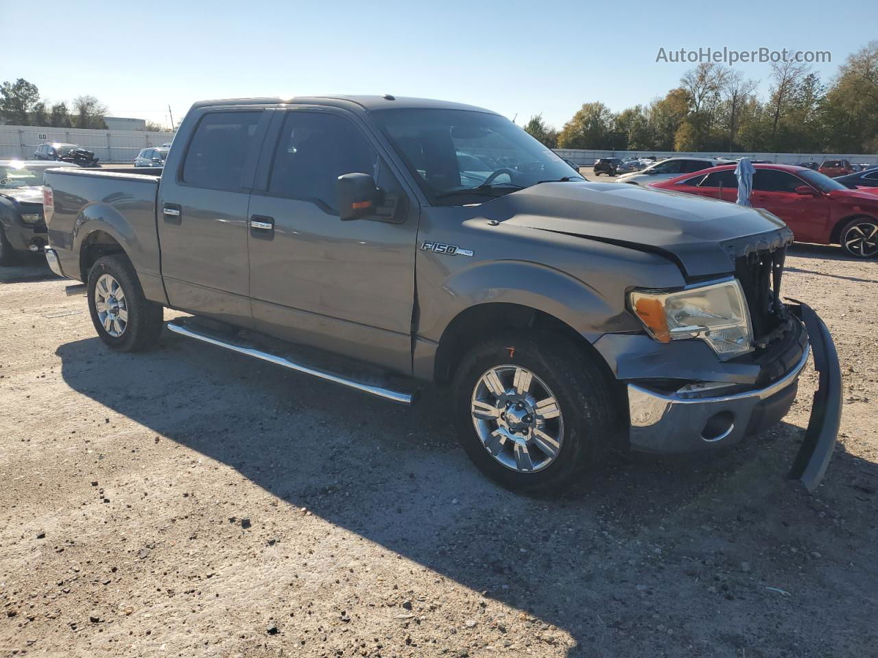 2011 Ford F150 Supercrew Gray vin: 1FTFW1CF8BFA71526