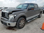 2011 Ford F150 Supercrew Gray vin: 1FTFW1CF8BFB41901