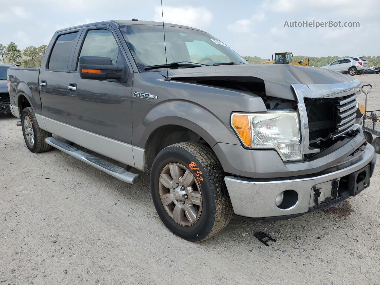 2011 Ford F150 Supercrew Gray vin: 1FTFW1CF8BFB41901
