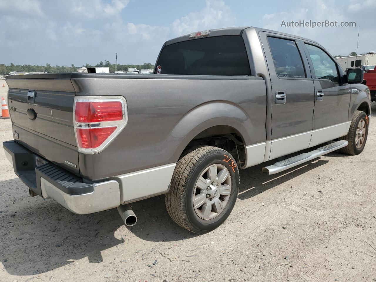 2011 Ford F150 Supercrew Gray vin: 1FTFW1CF8BFB41901