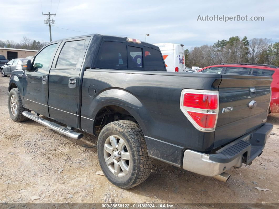 2014 Ford F-150 Xlt Black vin: 1FTFW1CF8EFA41107