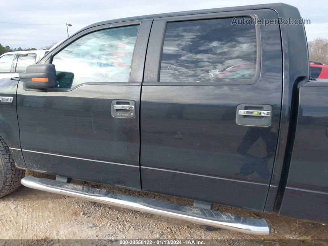 2014 Ford F-150 Xlt Black vin: 1FTFW1CF8EFA41107