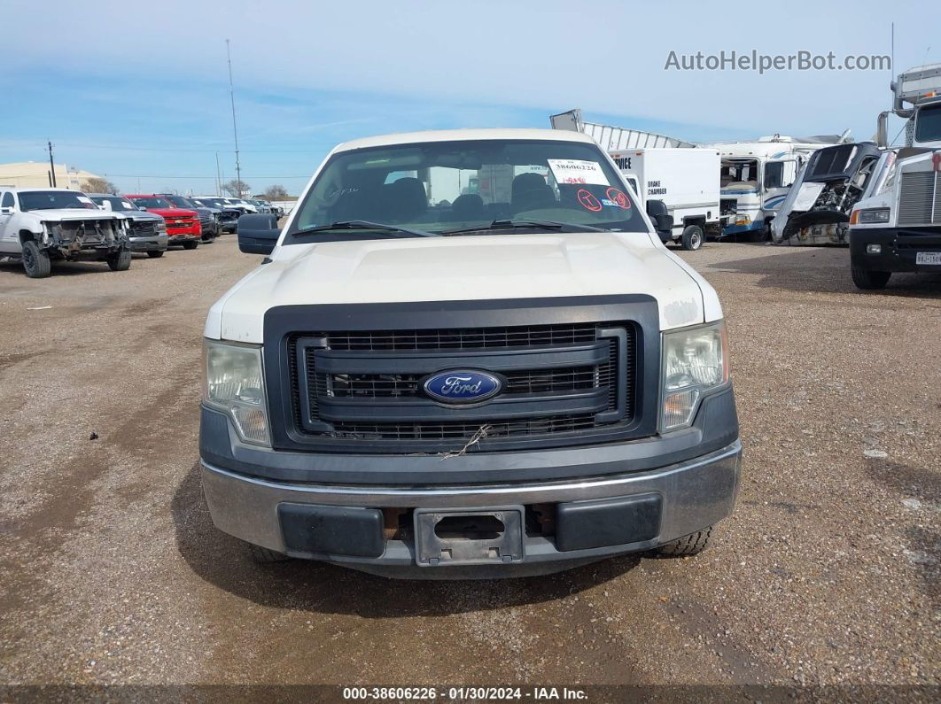 2014 Ford F-150 Xl White vin: 1FTFW1CF8EKD46503