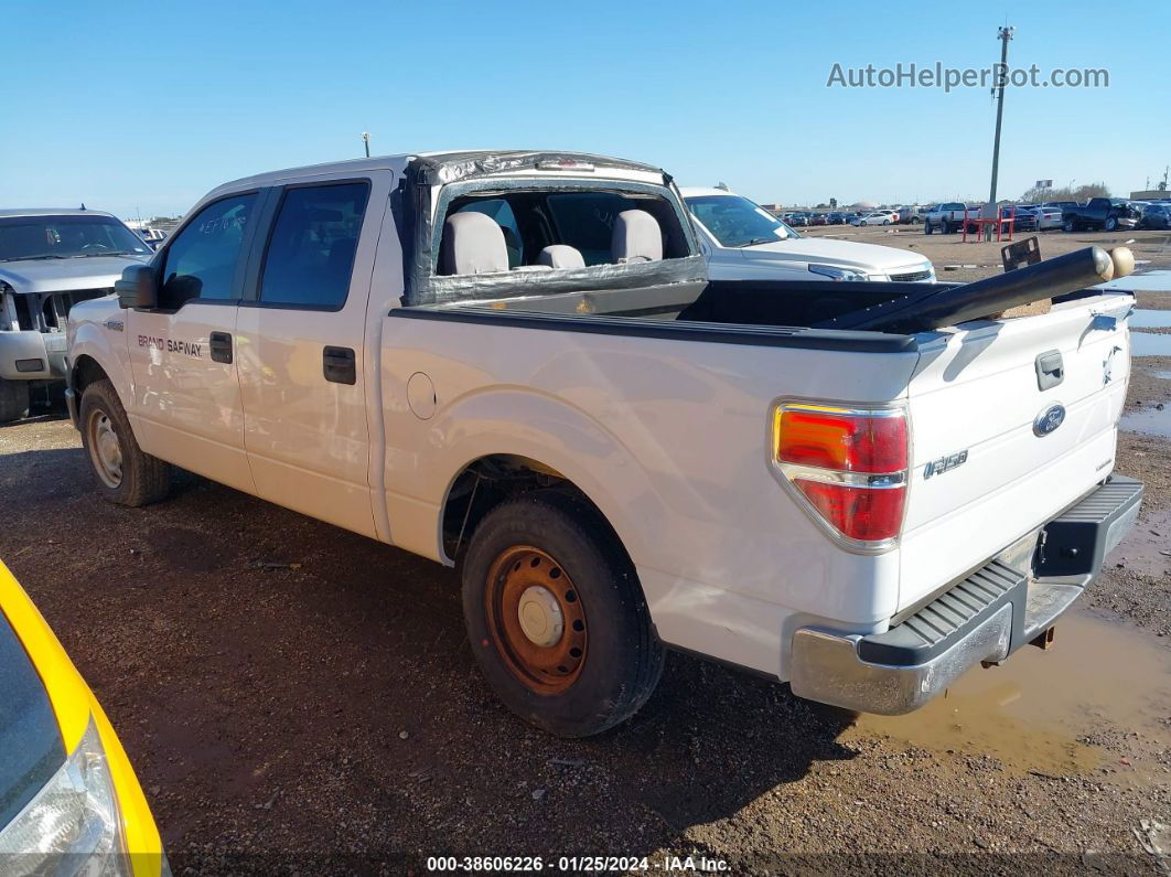 2014 Ford F-150 Xl White vin: 1FTFW1CF8EKD46503