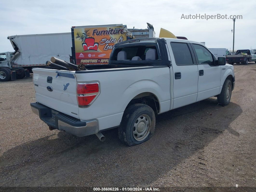 2014 Ford F-150 Xl White vin: 1FTFW1CF8EKD46503