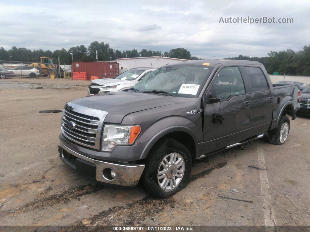 2014 Ford F-150 Xl/stx/xlt/fx2/lariat Gray vin: 1FTFW1CF8EKD72423