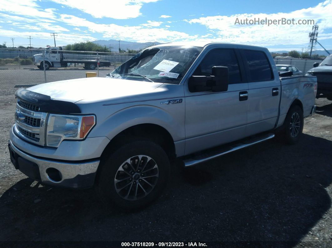 2014 Ford F-150 Xl/stx/xlt/fx2/lariat Silver vin: 1FTFW1CF8EKE64812