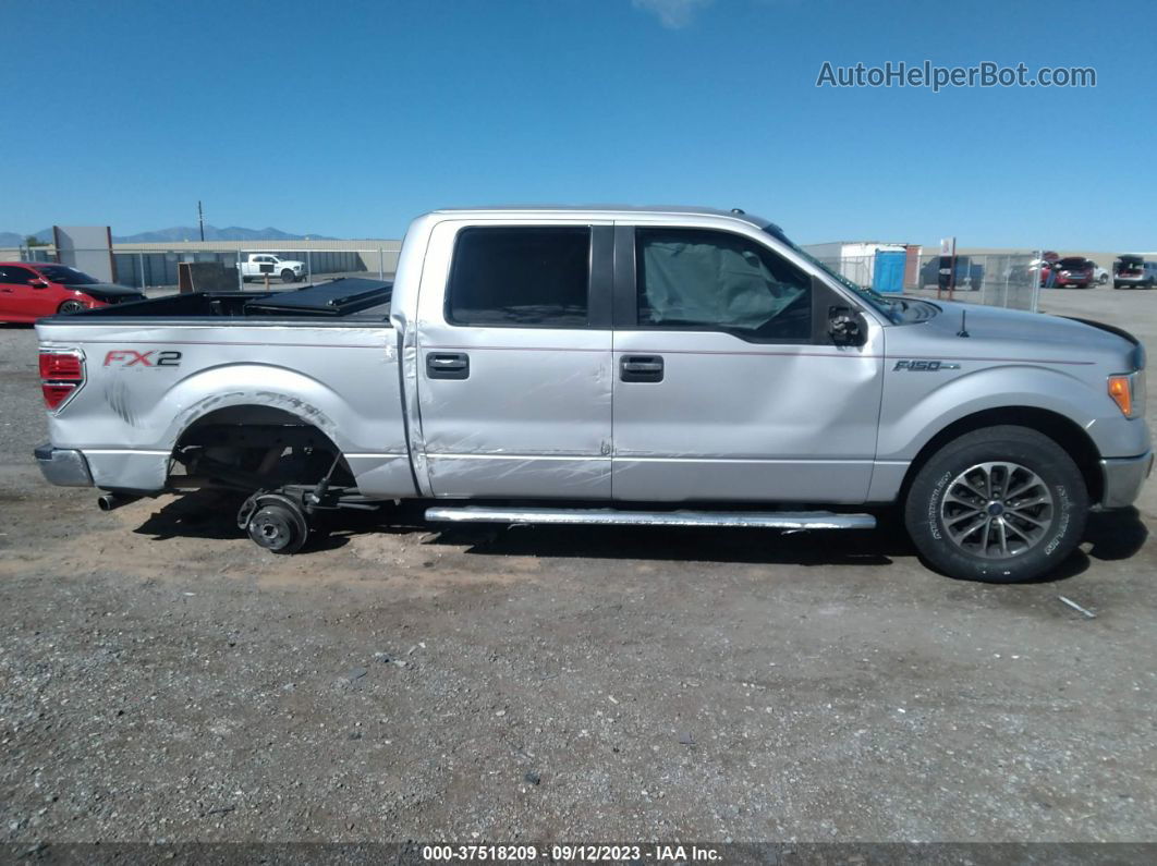 2014 Ford F-150 Xl/stx/xlt/fx2/lariat Silver vin: 1FTFW1CF8EKE64812