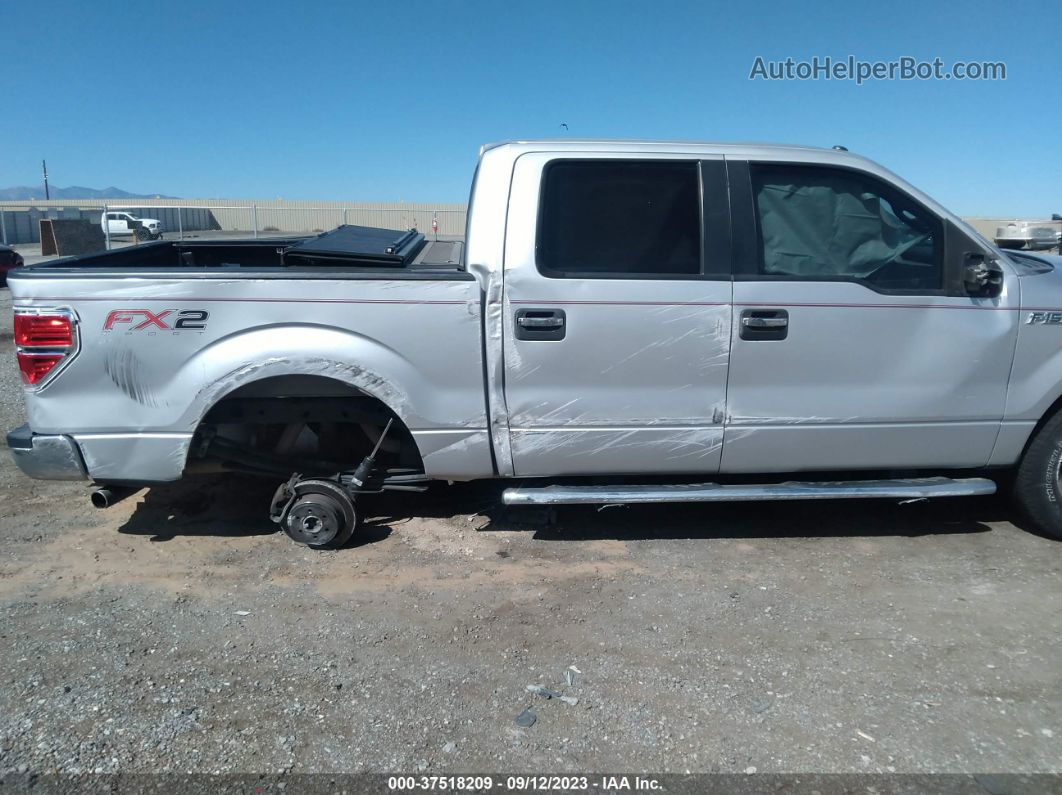 2014 Ford F-150 Xl/stx/xlt/fx2/lariat Silver vin: 1FTFW1CF8EKE64812