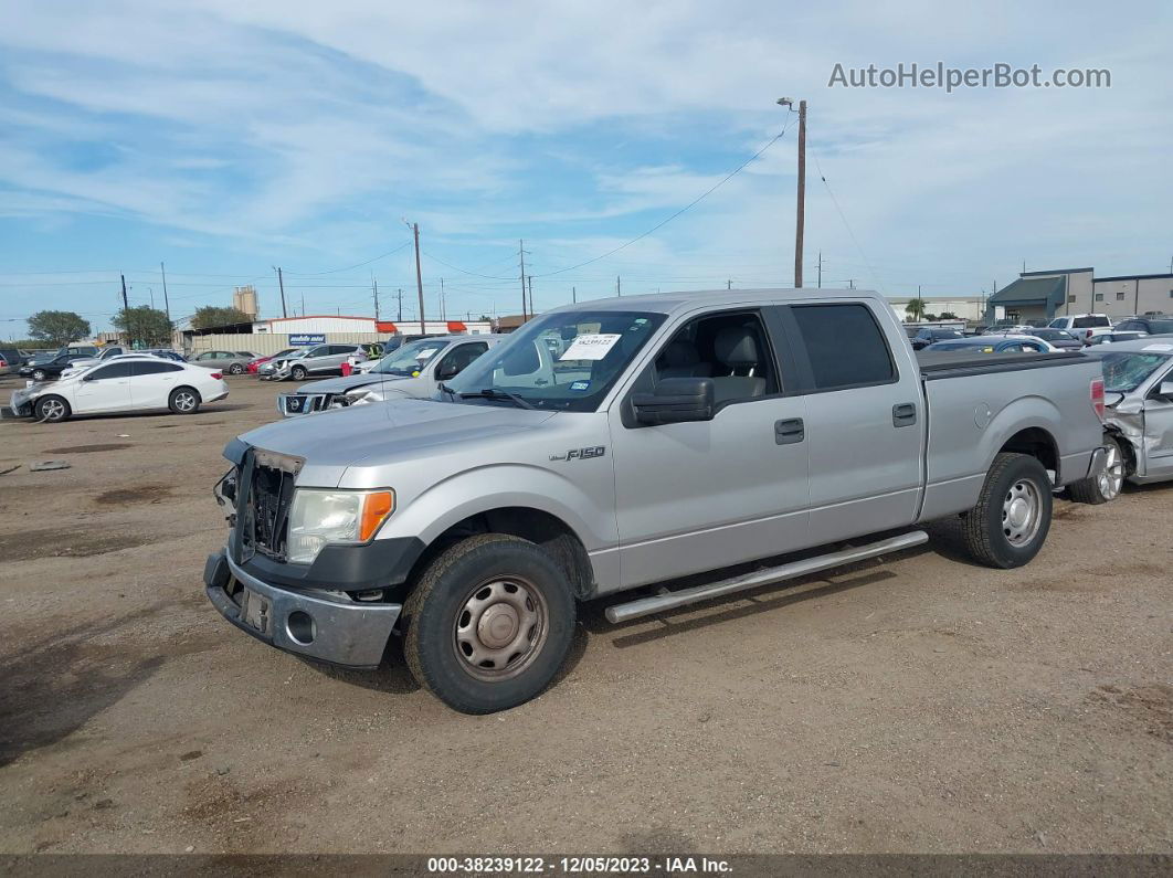 2014 Ford F-150 Xl Silver vin: 1FTFW1CF8EKF80303