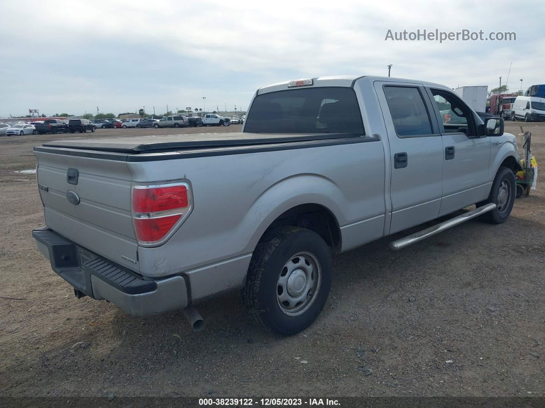 2014 Ford F-150 Xl Silver vin: 1FTFW1CF8EKF80303