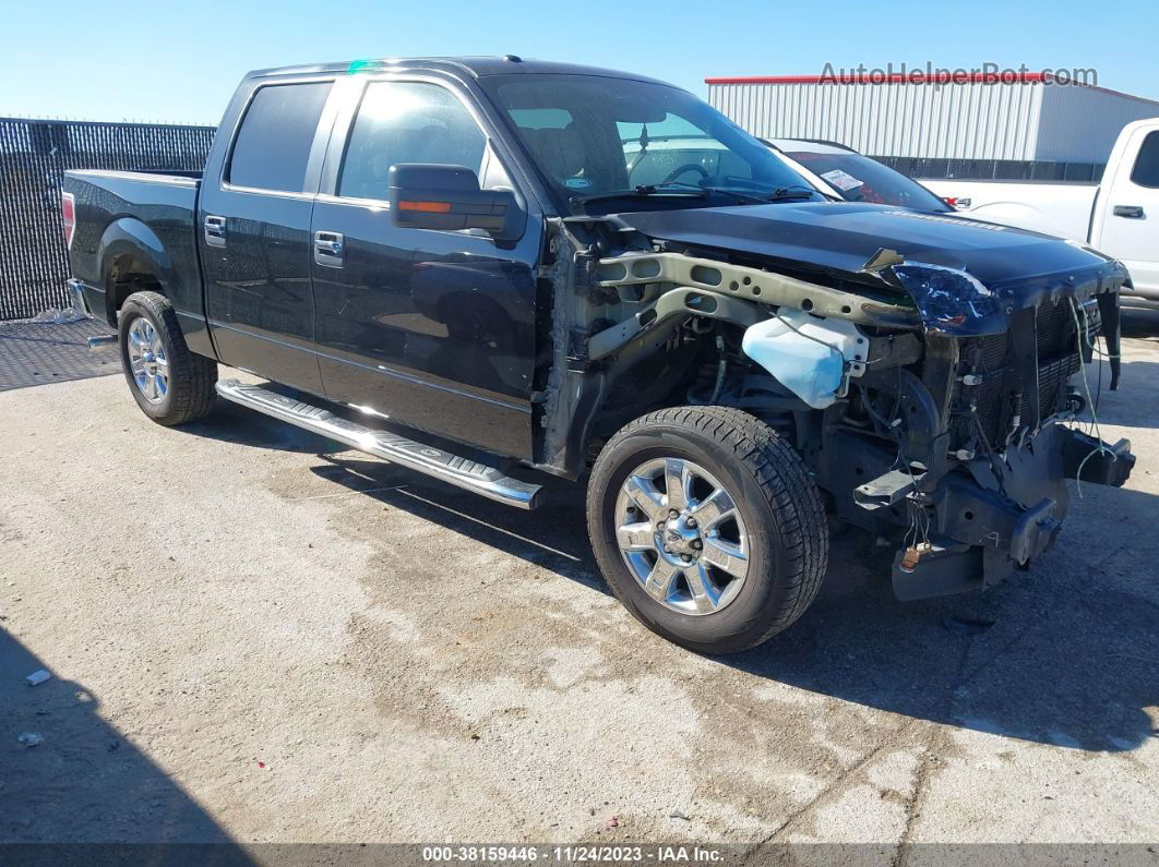 2014 Ford F-150 Xlt Black vin: 1FTFW1CF8EKG41732